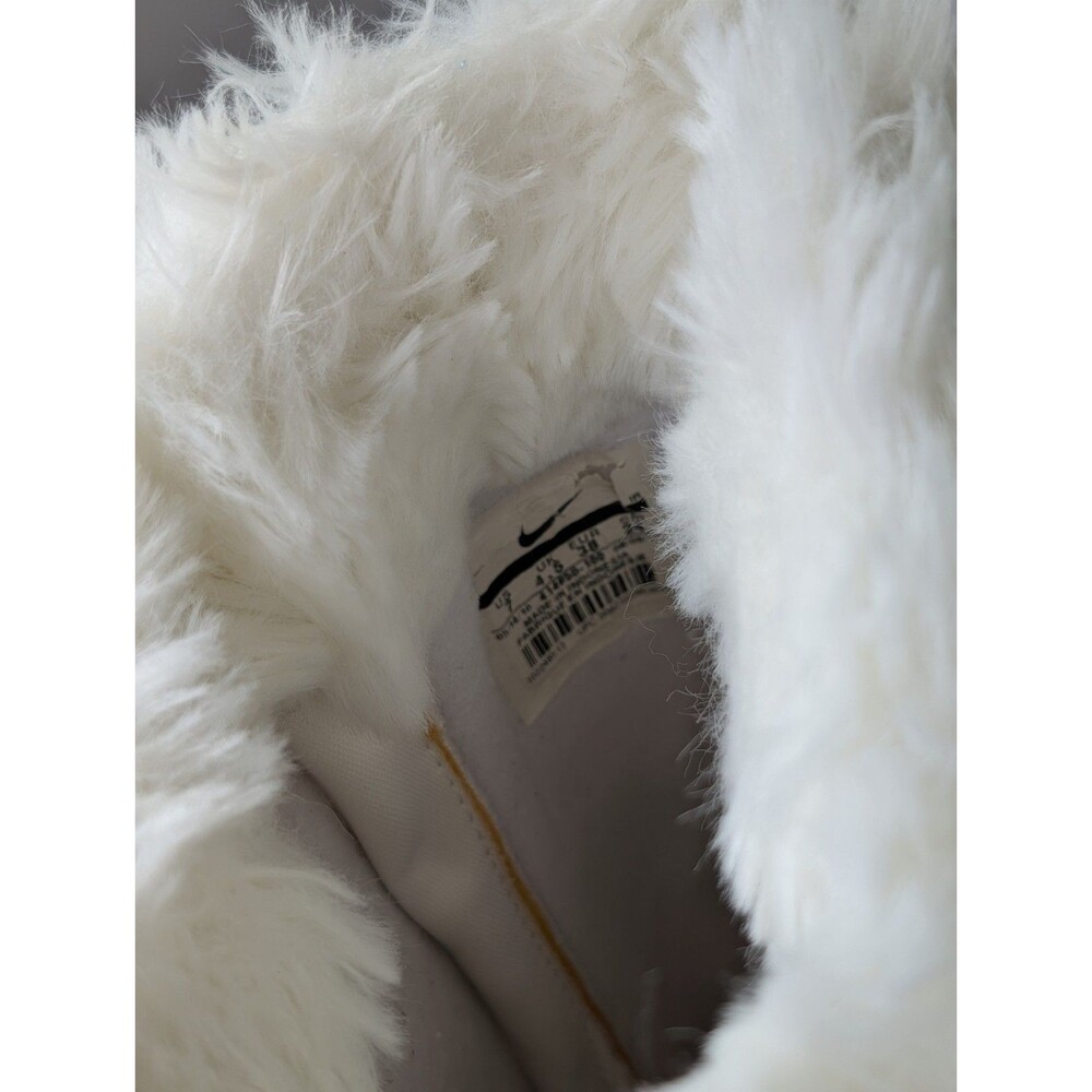 Nike Apres Ski Knee High Snow Boots White Silver 414950-100 Women's Size 7 - Picture 15 of 16